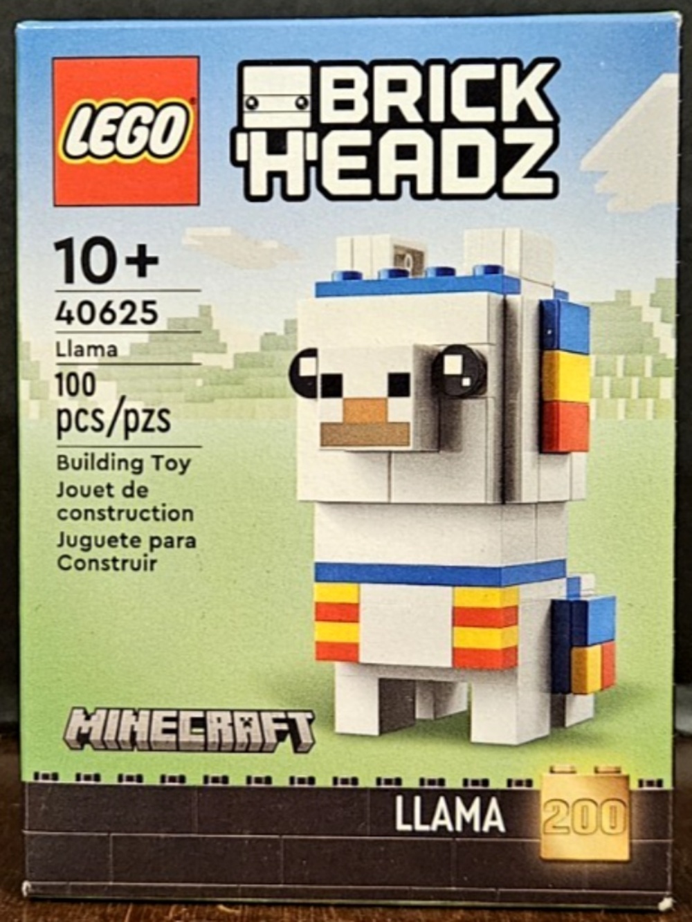 LEGO MINECRAFT BRICK'H'EADZ "Llama" 40625 UNOPENED